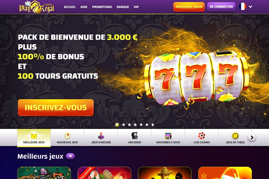 Play Regal Casino : Découvrez nos Bonus Exclusifs