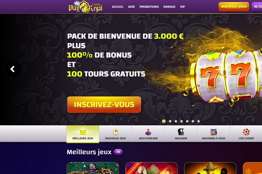 Play Regal Casino - Codes Promo Exclusifs